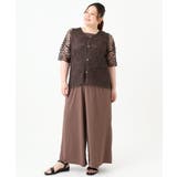 【大きいサイズ】クロシェ風カーディガン | eur3 | 詳細画像22 