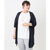 【大きいサイズ/接触冷感】ハーフスリーブカーディガン | eur3 | 詳細画像14