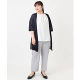 【大きいサイズ/接触冷感】ハーフスリーブカーディガン | eur3 | 詳細画像22
