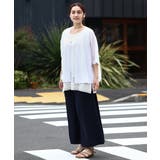 【大きいサイズ】ハーフスリーブコンビカーディガン | eur3 | 詳細画像13 