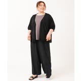 【大きいサイズ】ハーフスリーブコンビカーディガン | eur3 | 詳細画像24 