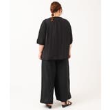 【大きいサイズ】ハーフスリーブコンビカーディガン | eur3 | 詳細画像25 