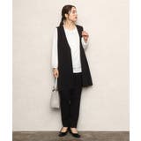 【大きいサイズ】カットジョーゼットジレ | eur3 | 詳細画像12 