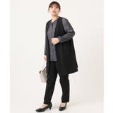 【大きいサイズ】カットジョーゼットジレ | eur3 | 詳細画像16 