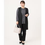 【大きいサイズ】カットジョーゼットジレ | eur3 | 詳細画像18 