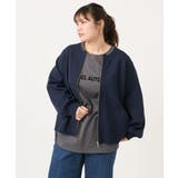 【大きいサイズ】ジップカーディガン | eur3 | 詳細画像18