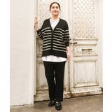 【大きいサイズ/洗える】Vネックカーディガン | eur3 | 詳細画像24 