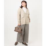 【大きいサイズ/洗える】Vネックカーディガン | eur3 | 詳細画像27 