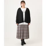 【大きいサイズ/洗える】Vネックカーディガン | eur3 | 詳細画像43 