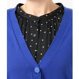 【大きいサイズ/洗える】Vネックカーディガン | eur3 | 詳細画像9 