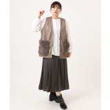【大きいサイズ】ファーポケットベスト | eur3 | 詳細画像19 