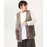 【大きいサイズ】ファーポケットベスト | eur3 | 詳細画像9 