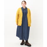 【大きいサイズ】Vネックドロップショルダーカーディガン | eur3 | 詳細画像17 