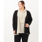 【大きいサイズ】Vネックドロップショルダーカーディガン | eur3 | 詳細画像24 