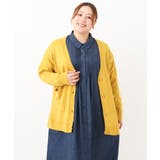 【大きいサイズ】Vネックドロップショルダーカーディガン | eur3 | 詳細画像5 