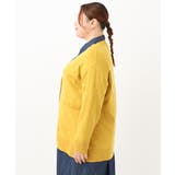 【大きいサイズ】Vネックドロップショルダーカーディガン | eur3 | 詳細画像8 