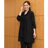 【大きいサイズ】カットジョーゼットVネックジレ | eur3 | 詳細画像19 