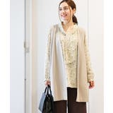 【大きいサイズ】カットジョーゼットVネックジレ | eur3 | 詳細画像2 