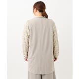 【大きいサイズ】カットジョーゼットVネックジレ | eur3 | 詳細画像8 