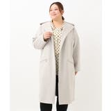 【大きいサイズ】スウェードポンチフーディーロングアウター | eur3 | 詳細画像8 