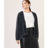 ダークグレー(93) | 【大きいサイズ】フラッフィージャケット | eur3