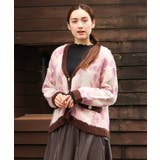 【大きいサイズ】ジャカードカーディガン | eur3 | 詳細画像2 