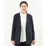 【大きいサイズ 11号サイズあり セットアップ対応】カットジョーゼットジャケット | eur3 | 詳細画像2