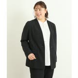 【大きいサイズ 11号サイズあり セットアップ対応】カットジョーゼットジャケット | eur3 | 詳細画像25