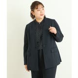 【大きいサイズ 11号サイズあり セットアップ対応】カットジョーゼットジャケット | eur3 | 詳細画像8