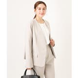 【大きいサイズ/11号サイズあり】Wクロスノーカラージャケット | eur3 | 詳細画像11 