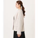 【大きいサイズ/11号サイズあり】Wクロスノーカラージャケット | eur3 | 詳細画像16 