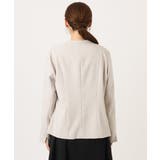 【大きいサイズ/11号サイズあり】Wクロスノーカラージャケット | eur3 | 詳細画像17 