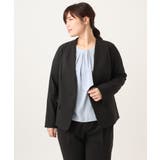 【大きいサイズ/11号サイズあり】Wクロスノーカラージャケット | eur3 | 詳細画像36 