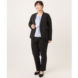 【大きいサイズ/11号サイズあり】Wクロスノーカラージャケット | eur3 | 詳細画像38 