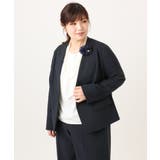 【大きいサイズ/11号サイズあり】Wクロスノーカラージャケット | eur3 | 詳細画像8 