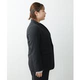 【大きいサイズ/11号サイズあり】Wクロスストレッチテーラードジャケット | eur3 | 詳細画像11 