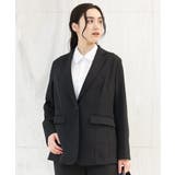 【大きいサイズ/11号サイズあり】Wクロスストレッチテーラードジャケット | eur3 | 詳細画像3 