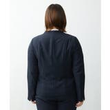 【大きいサイズ/11号サイズあり】Wクロスストレッチノーカラージャケット | eur3 | 詳細画像5