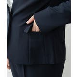 【大きいサイズ/11号サイズあり】Wクロスストレッチノーカラージャケット | eur3 | 詳細画像8