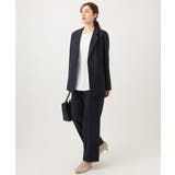 【大きいサイズ 11号サイズあり セットアップ対応】ストレッチテーラードジャケッ… | eur3 | 詳細画像2 