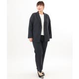 【大きいサイズ 11号サイズあり セットアップ対応】ストレッチテーラードジャケッ… | eur3 | 詳細画像6 