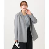 【大きいサイズ 11号サイズあり セットアップ対応】ストレッチテーラードジャケッ… | eur3 | 詳細画像8 