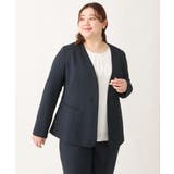 リネンライクVネックジャケット | eur3 | 詳細画像10 