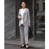 【大きいサイズ/11号サイズあり/セットアップ対応】洗えるノーカラージャケット | eur3 | 詳細画像12 