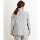 【大きいサイズ/11号サイズあり/セットアップ対応】洗えるノーカラージャケット | eur3 | 詳細画像16 