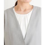 【大きいサイズ/11号サイズあり/セットアップ対応】洗えるノーカラージャケット | eur3 | 詳細画像17 