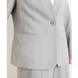 【大きいサイズ/11号サイズあり/セットアップ対応】洗えるノーカラージャケット | eur3 | 詳細画像20 