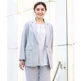 【大きいサイズ 11号サイズあり セットアップ対応】接触冷感ストレッチテーラード… | eur3 | 詳細画像11 