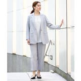 【大きいサイズ 11号サイズあり セットアップ対応】接触冷感ストレッチテーラード… | eur3 | 詳細画像12 