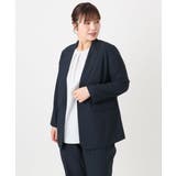 【大きいサイズ 11号サイズあり セットアップ対応】接触冷感ストレッチテーラード… | eur3 | 詳細画像7 